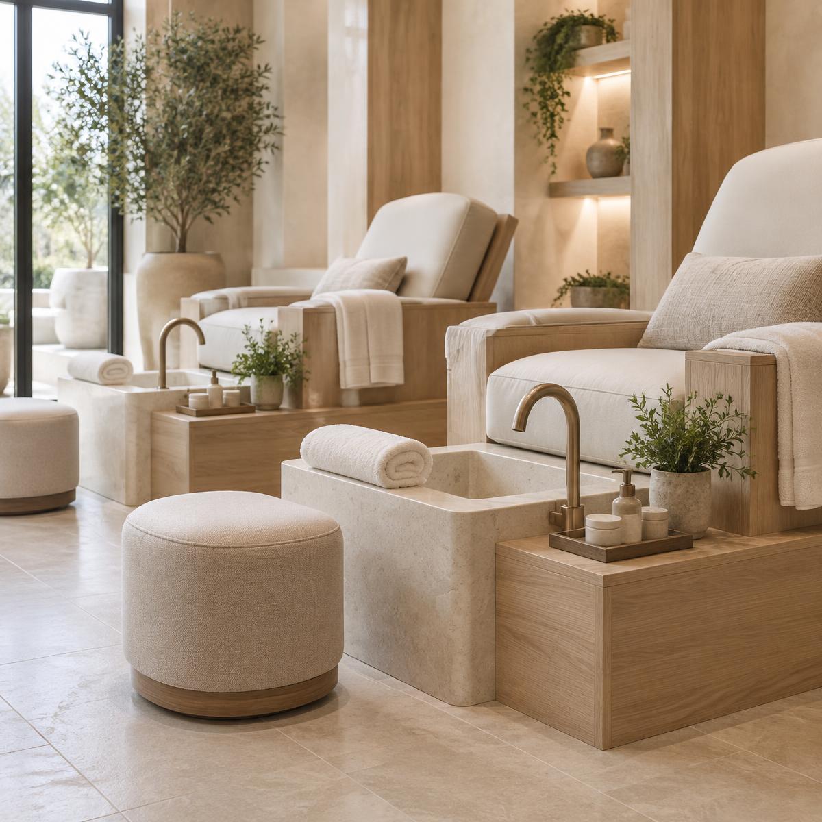Pedicures at Zoé Nail Boutique and Spa